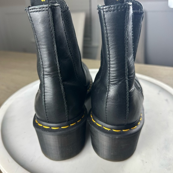 Dr. Martens Cadence Slip On Black Leather Boots - Picture 5 of 7